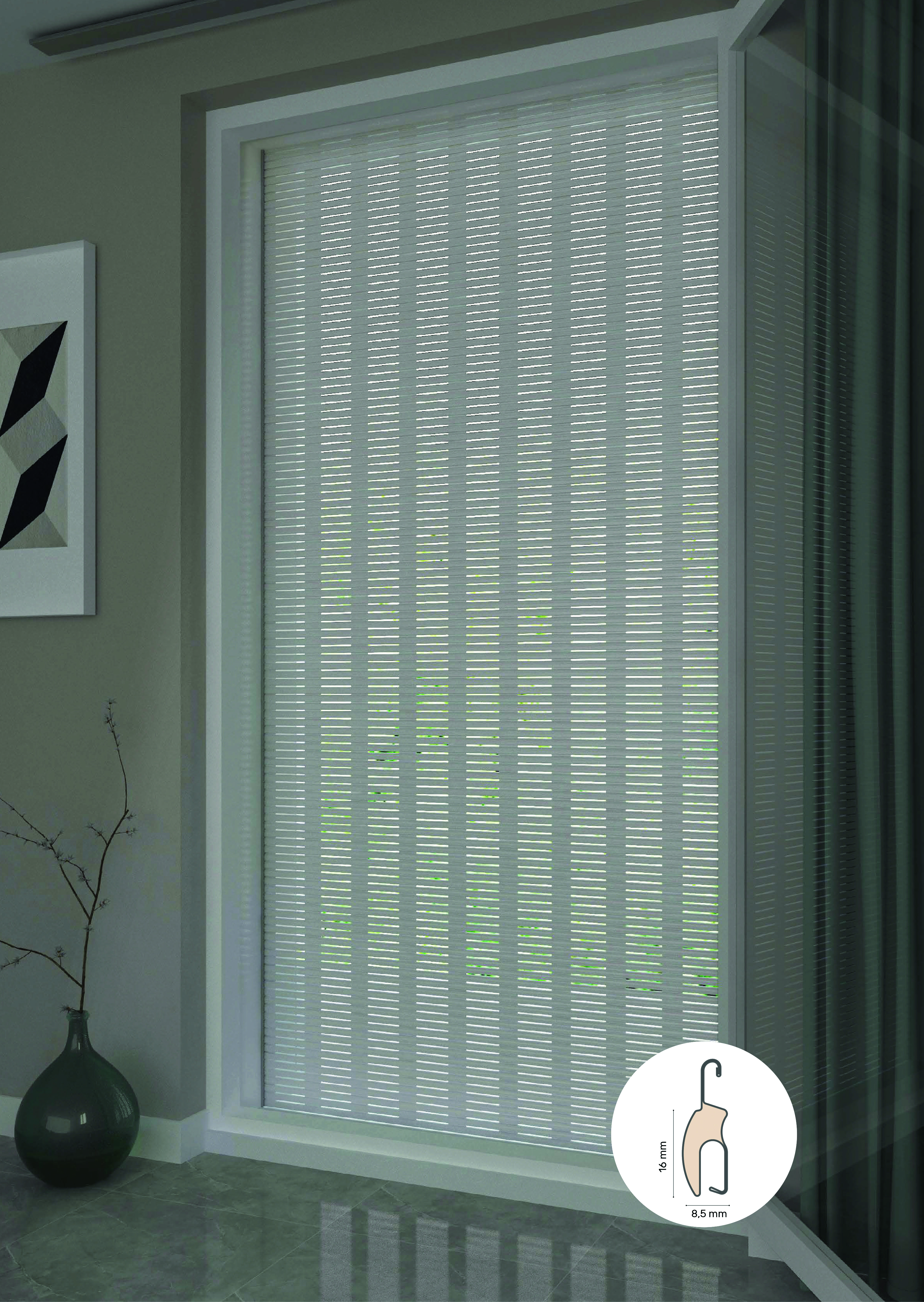 Sezione del sistema Linea 70 — Comfort